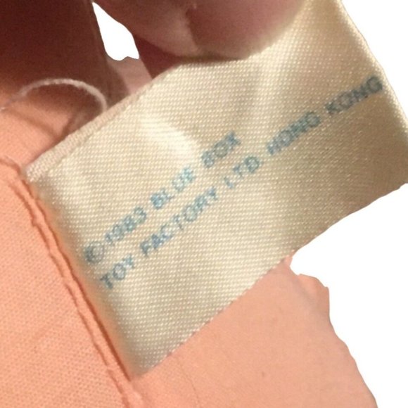 Blue Box Plush Doll by Toy Factory LTD. 1983 vintage - Picture 10 of 16